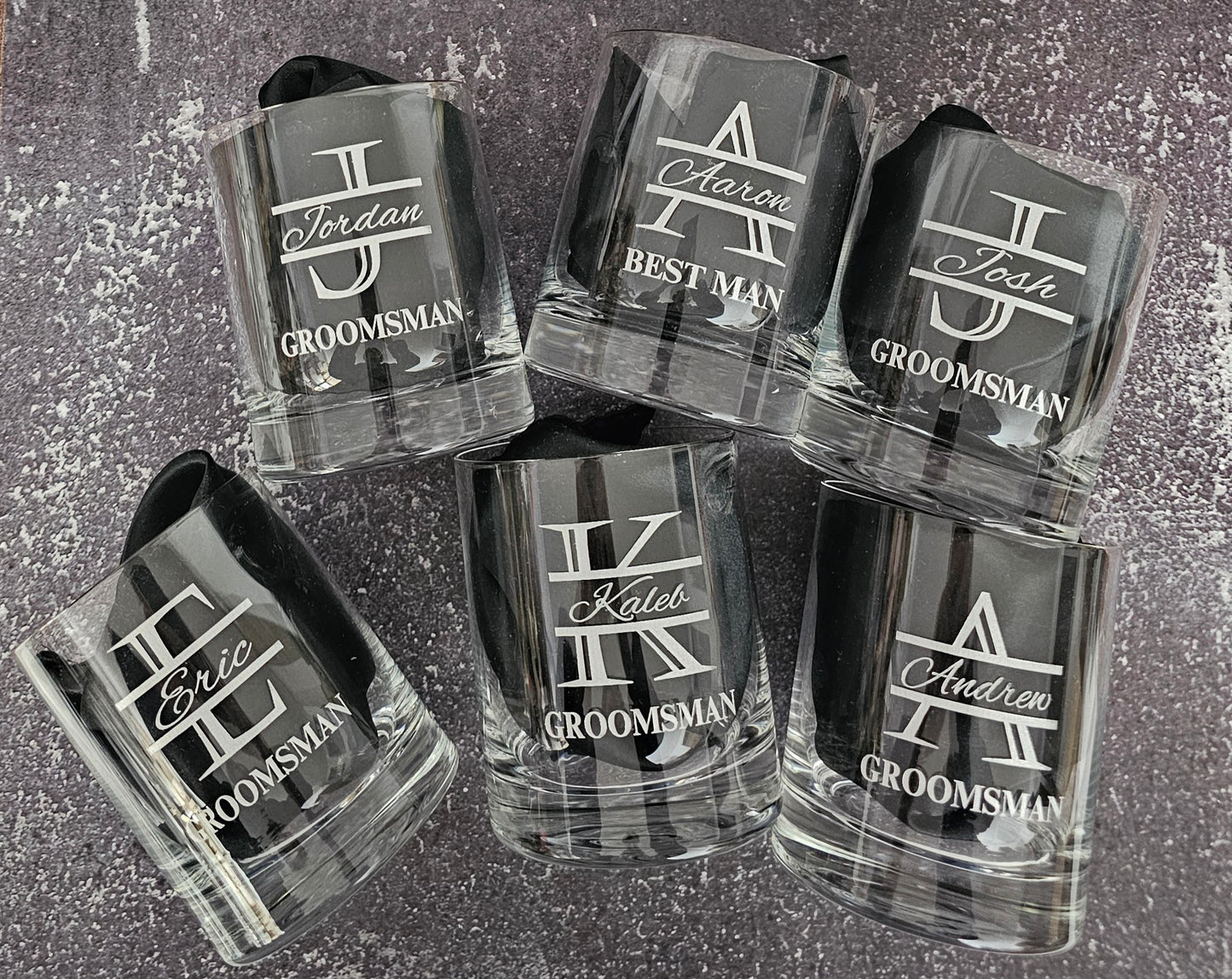 Classic Whiskey & Slate Set