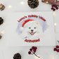 Festive Holiday Custom Pet Portrait - Personalized Dog Lover Gift
