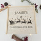 Personalized Christmas Eve Wood Box_ Laser Engraved