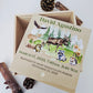 Personalized Baby Birth Stat Keepsake Box - Mountain Wilderness