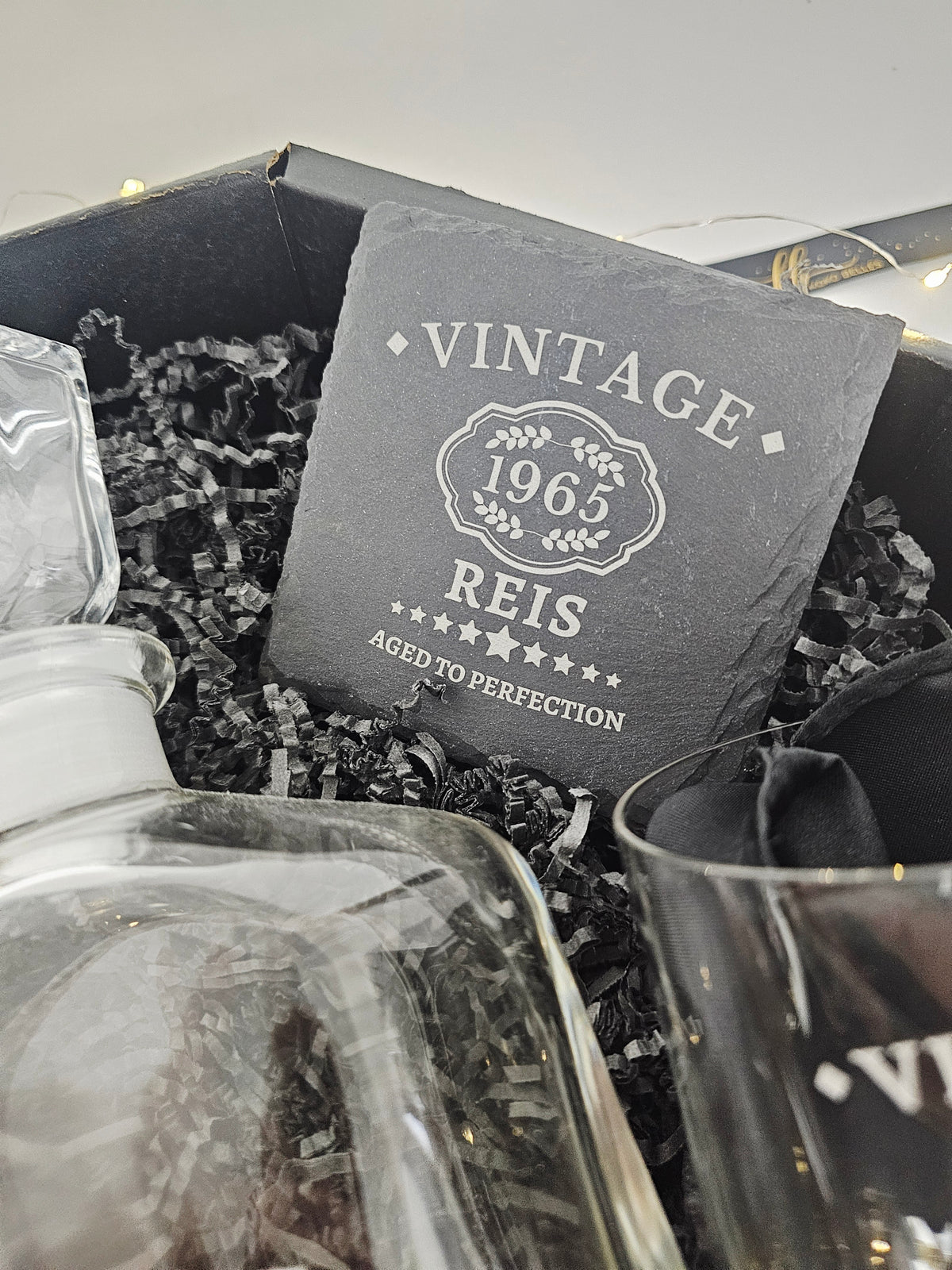 Personalized Whiskey Decanter Gift Set