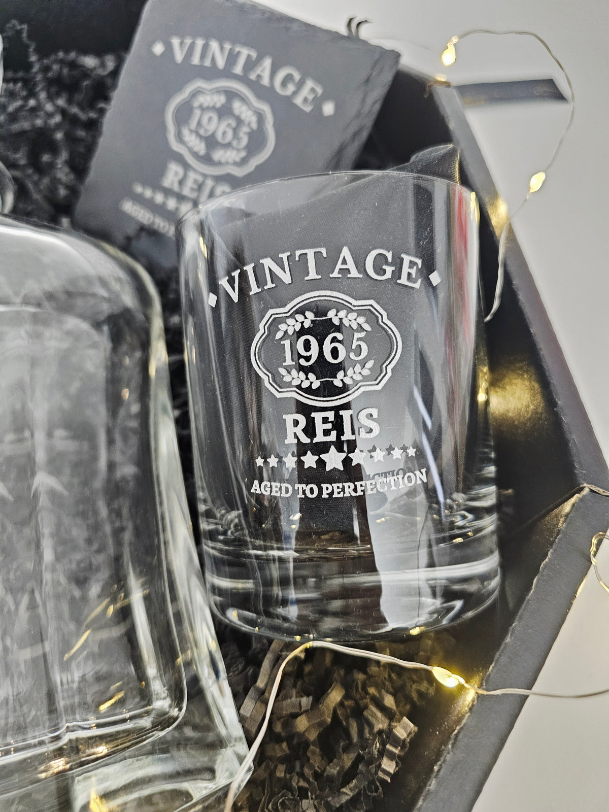 Personalized Whiskey Decanter Gift Set