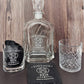 Personalized Whiskey Decanter Gift Set