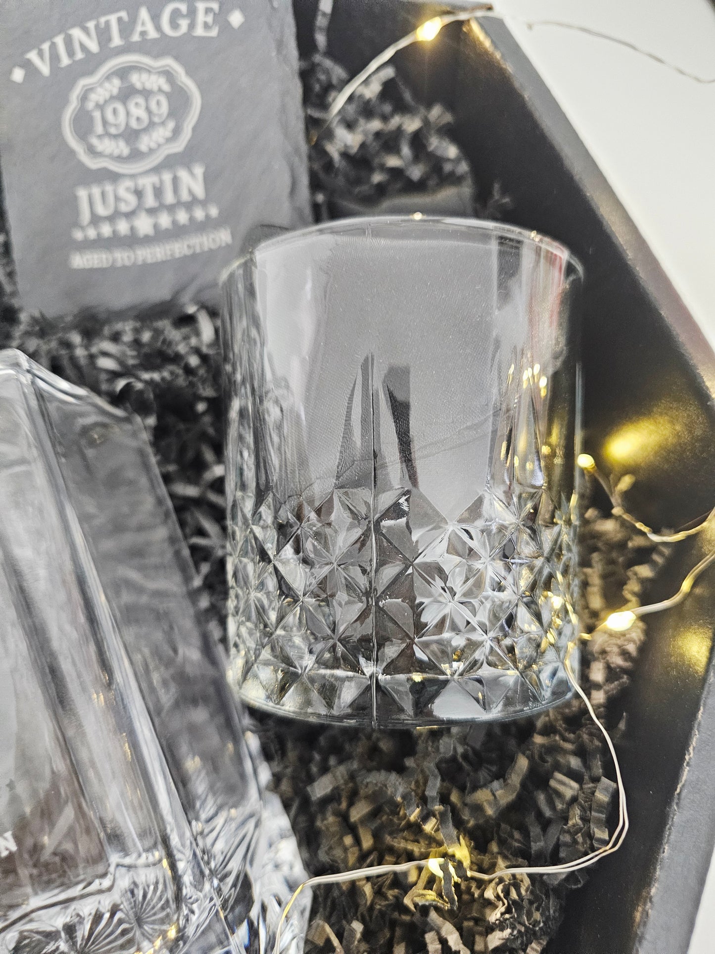 Aged to Perfection Whiskey Decanter Gift Set