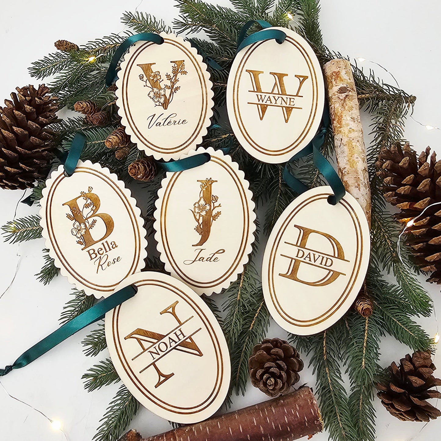 Personalized Monogram Ornament