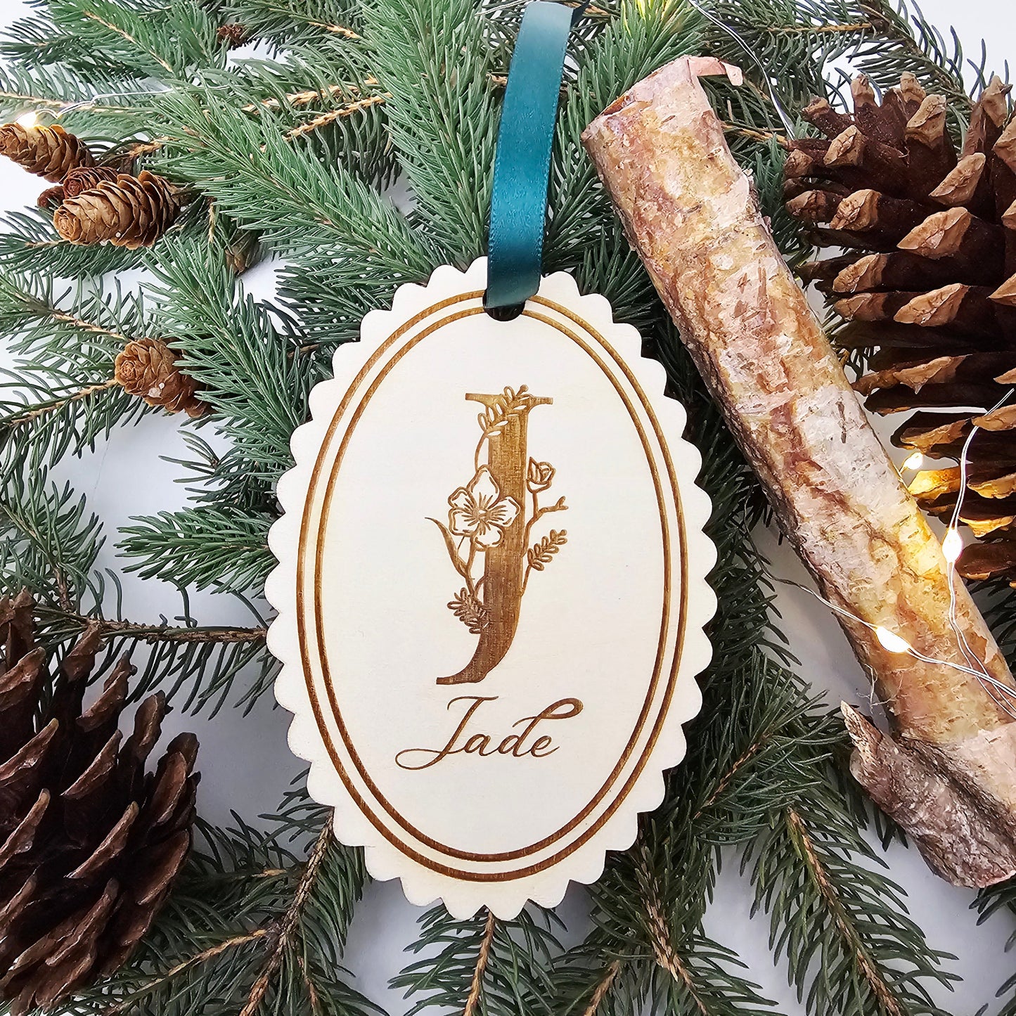 Personalized Monogram Ornament