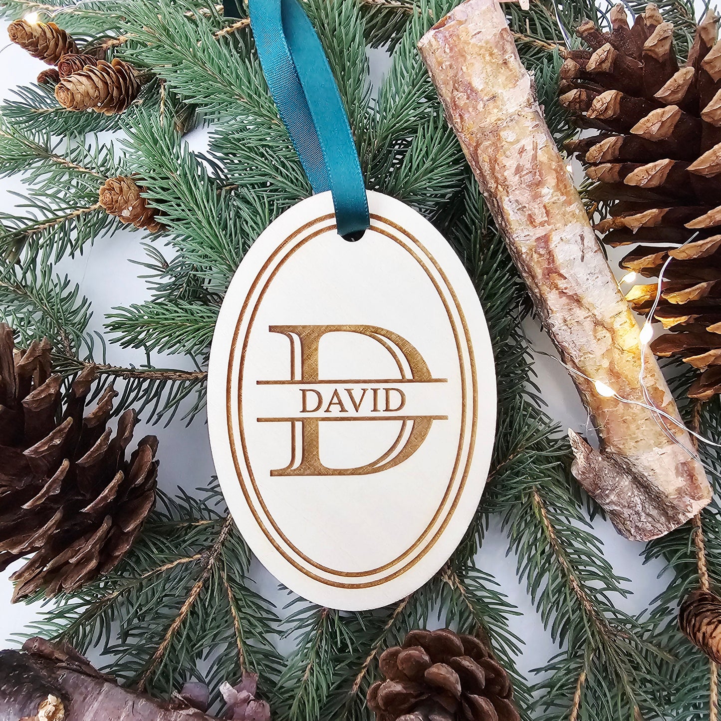 Personalized Monogram Ornament
