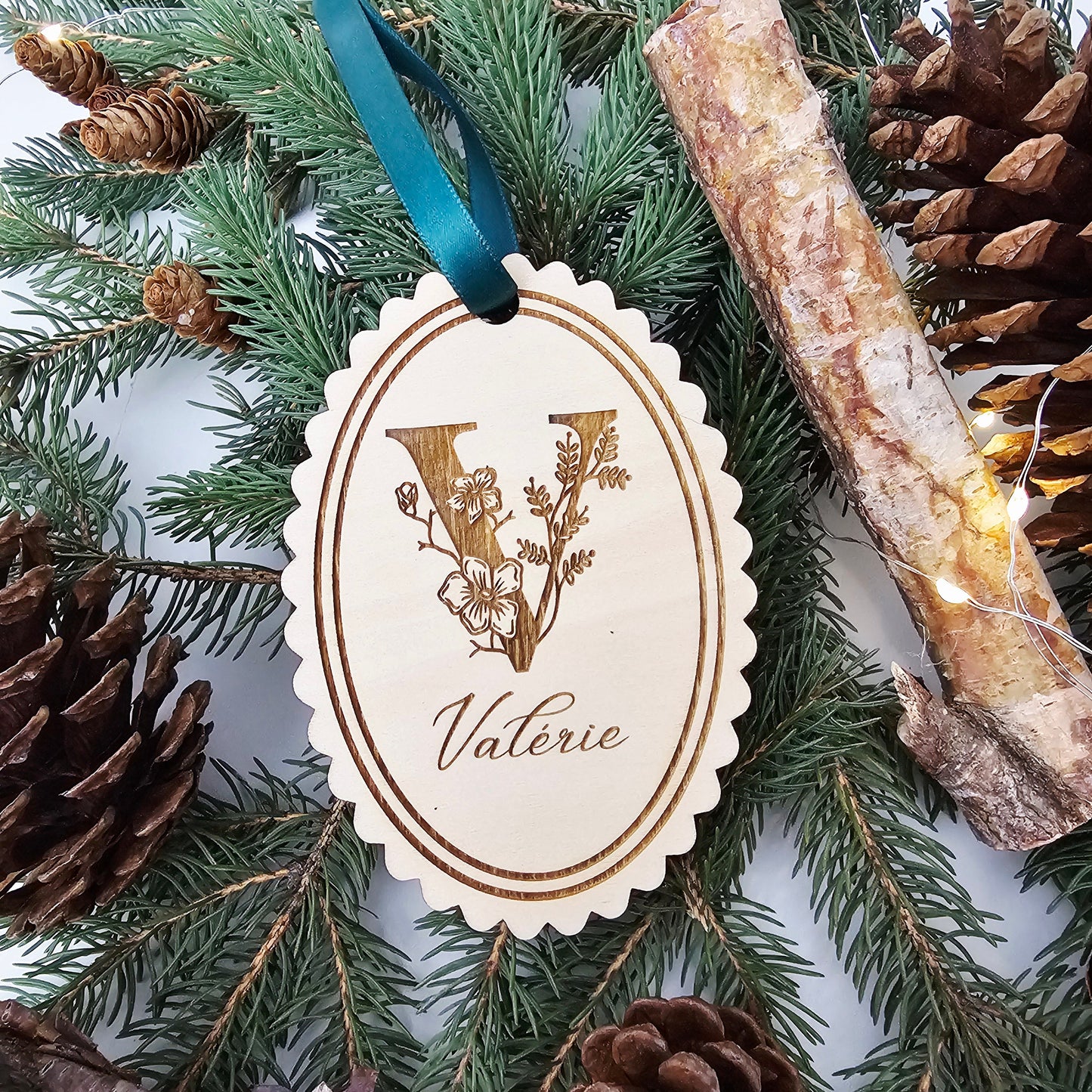 Personalized Monogram Ornament