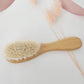 Personalized Wooden Baby Brush - Custom Engraved Keepsake