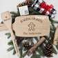 Small Wood Cutting Board Gift Set with Custom Engraving