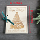 Personalized Holiday Card Keeper