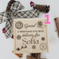 Personalized Christmas Eve Wood Box_ Laser Engraved