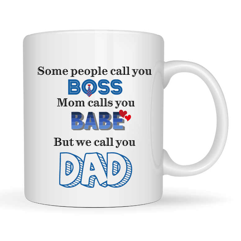 Father's day gift mug