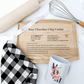 Custom kitchen gift set with engraved cutting board and personalized mug