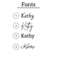 Personalized Champagne Flute (Vinyl Decal)