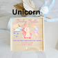 Uv printed Personalized Baby Keepsake Box