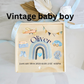 Uv printed Personalized Baby Keepsake Box