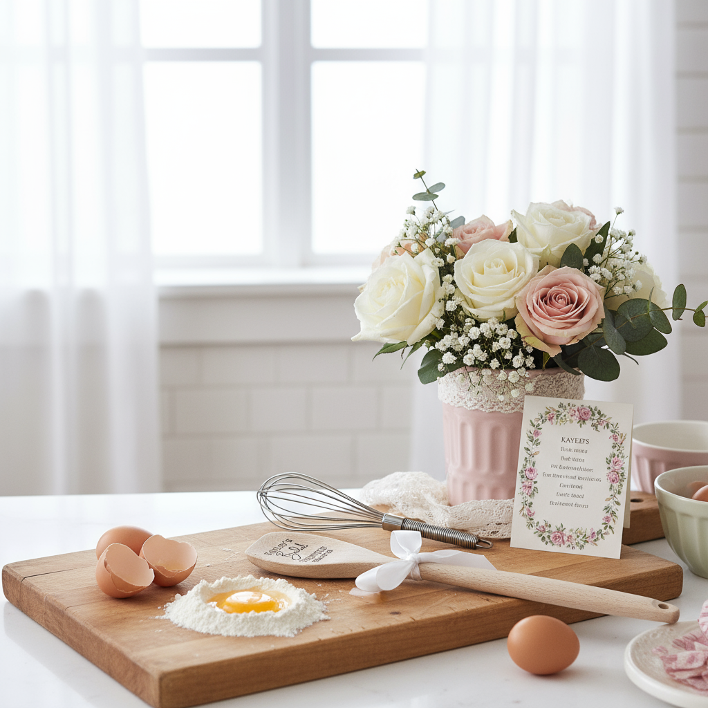 Personalized Bridal Shower Wooden Spoon 