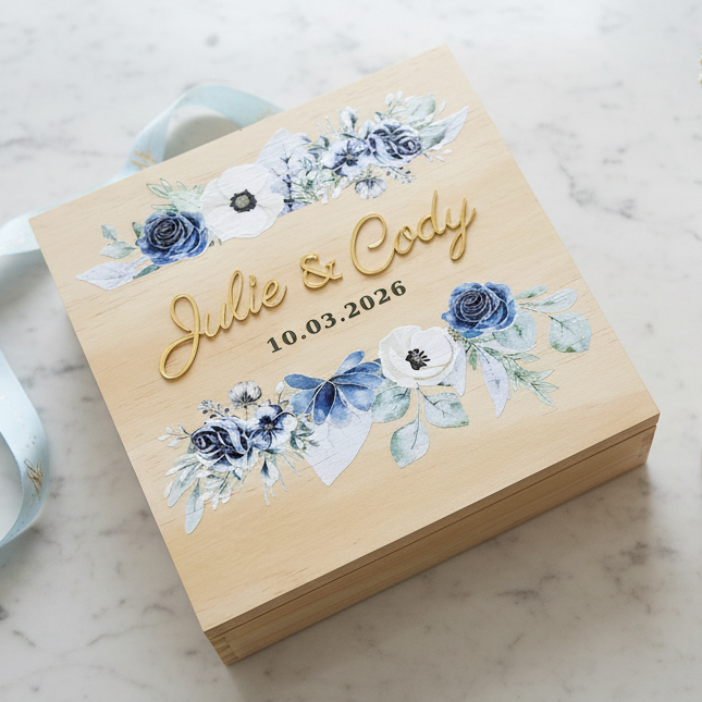 Personalized Keepsake Box as Stunning Decor Piece