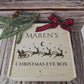 Personalized Christmas Eve Wood Box_ Laser Engraved