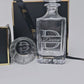Personalized Whiskey Decanter Duo