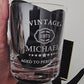 Vintage ''Aged To Perfection'' Whiskey Glass