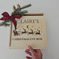 Personalized Christmas Eve Wood Box_ Laser Engraved