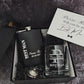 Suit Up & Sip – Groomsmen Gift Set with Flask & Whiskey Glass