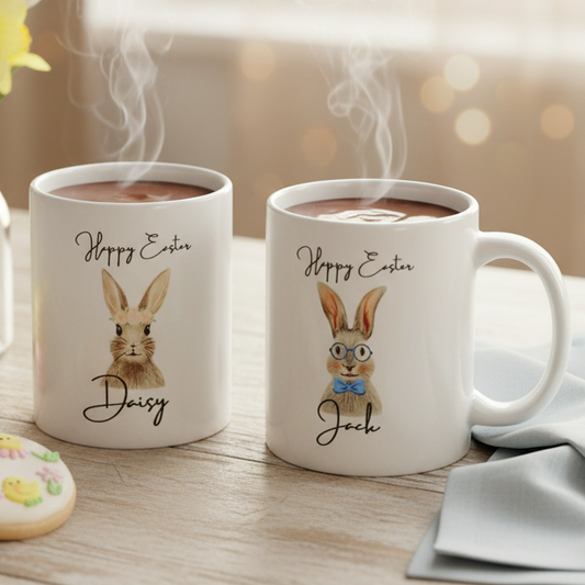 Two Easter Mugs Lifestyle