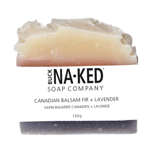 Buck Naked Canadian Balsam Fir + Lavender soap