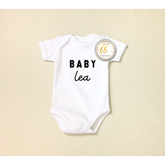 Personalized Baby Onesie (Name)